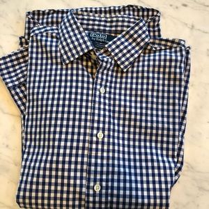 Polo by Ralph Lauren Blue Gingham Button Down